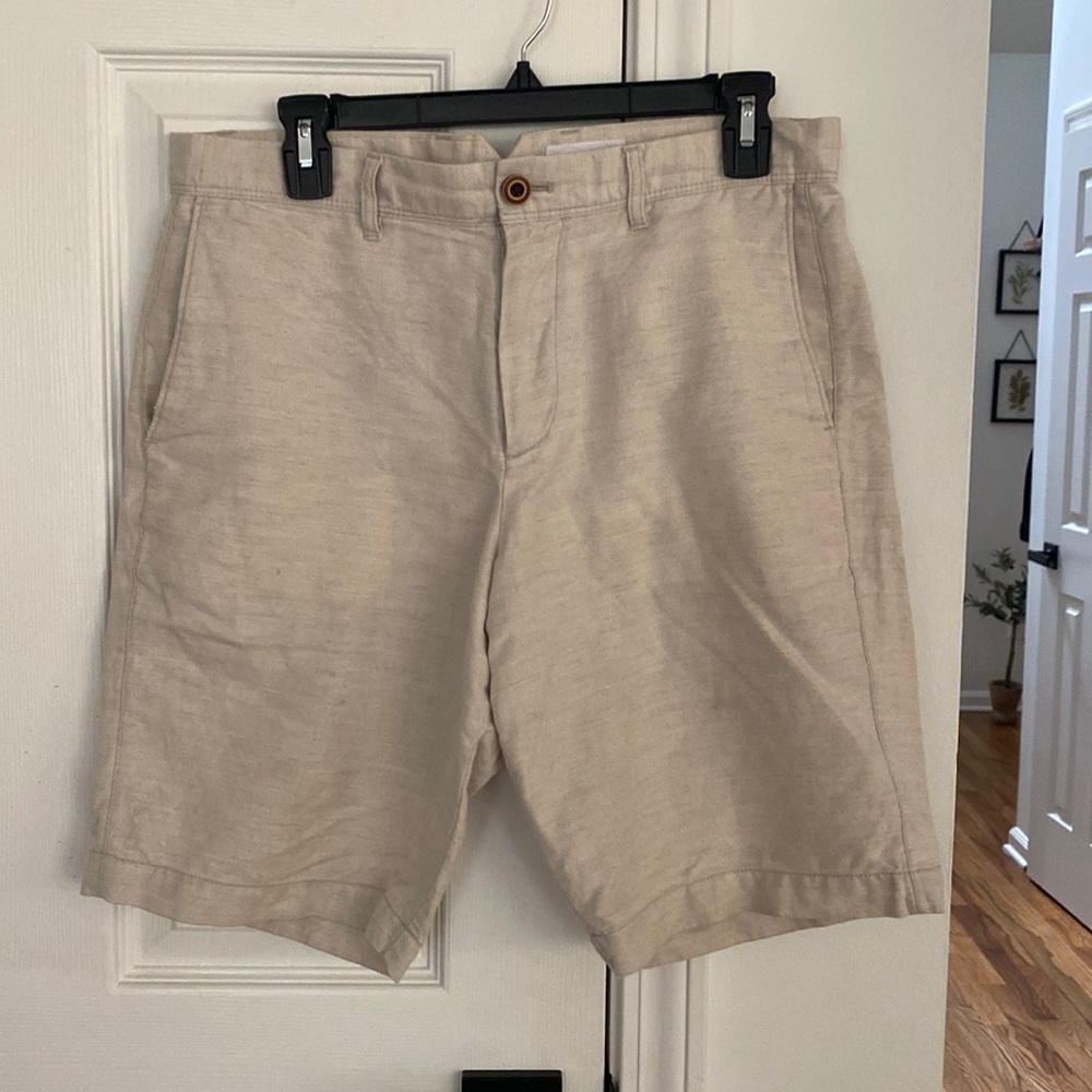 GAP men’s part linen shorts